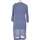 Vêtements Femme Robes courtes Chemins Blancs robe courte  36 - T1 - S Bleu Bleu