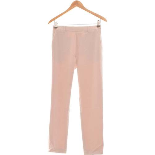 Vêtements Femme Chinos / Carrots Uniqlo Pantalon Slim Femme  34 - T0 - Xs Rose
