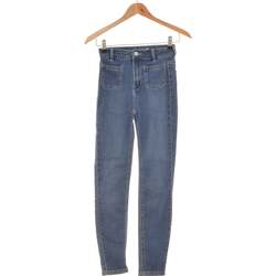 Vêtements Femme label Jeans Pull And Bear jean slim femme  32 Bleu Bleu