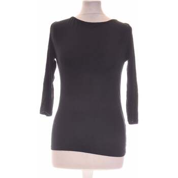 Vêtements Femme Galettes de chaise Zara top manches longues  36 - T1 - S Noir Noir