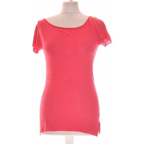 Vêtements Femme T-shirts & Polos Naf Naf top Sportswear courtes  36 - T1 - S Rose Rose
