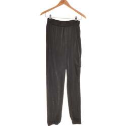 Vêtements Femme Pantalons fluides / Sarouels Zara Pantalon Droit Femme  36 - T1 - S Noir