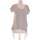 Vêtements Femme Tommy Hilfiger logo-flag organic cotton sweatshirt Bonobo top manches courtes  34 - T0 - XS Gris Gris