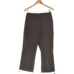 Vêtements Femme Chinos / Carrots Etam Pantalon Droit Femme  36 - T1 - S Noir
