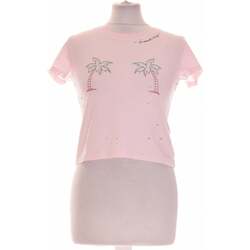 Vêtements Femme T-shirts manches courtes Hollister Top Manches Courtes  34 - T0 - Xs Rose