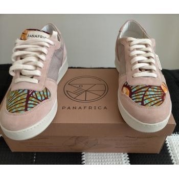 Chaussures Femme Baskets basses Panafrica Sneakers Panafrica roses Rose