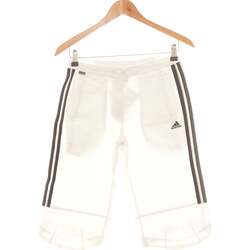 Vêtements Femme Shorts / Bermudas adidas Originals Pantacourt Femme  34 - T0 - Xs Blanc