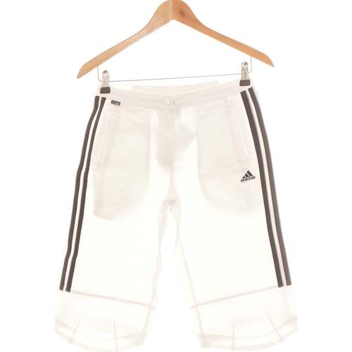 Vêtements Femme Pantacourts adidas Originals pantacourt femme  34 - T0 - XS Blanc Blanc