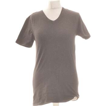 Vêtements Femme T-shirts manches courtes Zara Top Manches Courtes  36 - T1 - S Gris