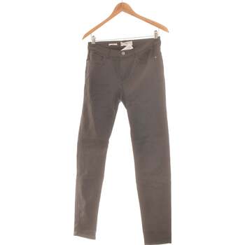 Vêtements Femme Pantalons 5 poches Mango Pantalon Slim Femme  36 - T1 - S Noir