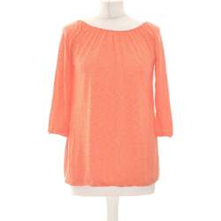 Vêtements Femme Tops / Blouses Monoprix Top Manches Longues  34 - T0 - Xs Orange