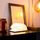 Maison & Déco Lampes à poser Ledr Livre Lampe en bois véritable Noyer - Taille M Marron