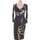 Vêtements Femme Robes Roberto Cavalli robe mi-longue  38 - T2 - M Noir Noir
