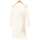Vêtements Femme Walk & Fly robe courte  34 - T0 - XS Blanc Blanc