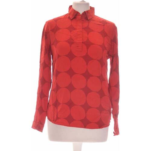 Vêtements Femme Rideaux / stores Uniqlo top manches longues  32 Rouge Rouge