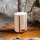 Maison & Déco Lampes à poser Ledr Wood Light - Bois de cerisier Taille M - Eco-Friendly Beige