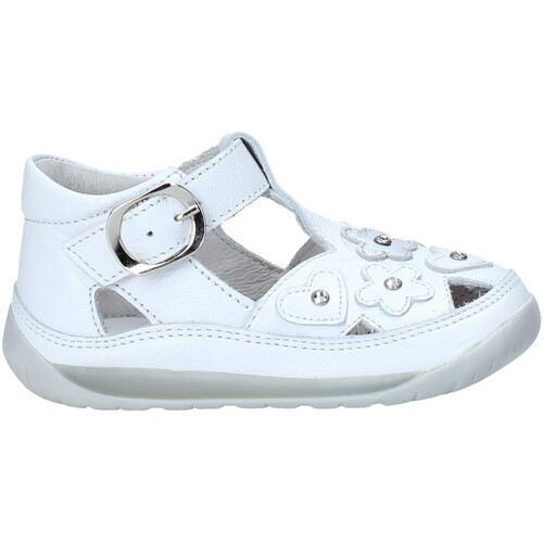 Chaussures Fille Falcotto 1500668 01 Blanc - Chaussures Sandale Enfant 80 