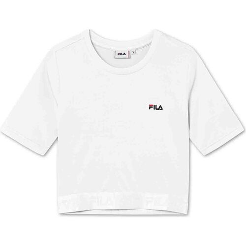 Vêtements Fila 688520 Blanc - Vêtements T-shirts manches courtes Femme 34 