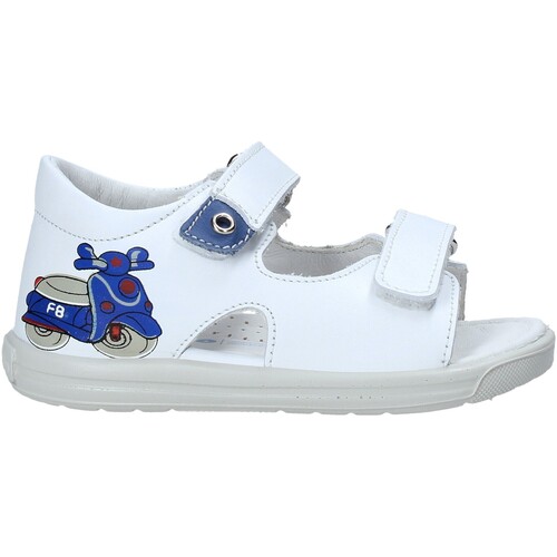 Enfant Falcotto 1500898 01 Blanc - Chaussures Sandale Enfant 71 