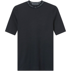 Vêtements Femme T-shirts manches courtes Calvin Klein Jeans J20J215230 Noir