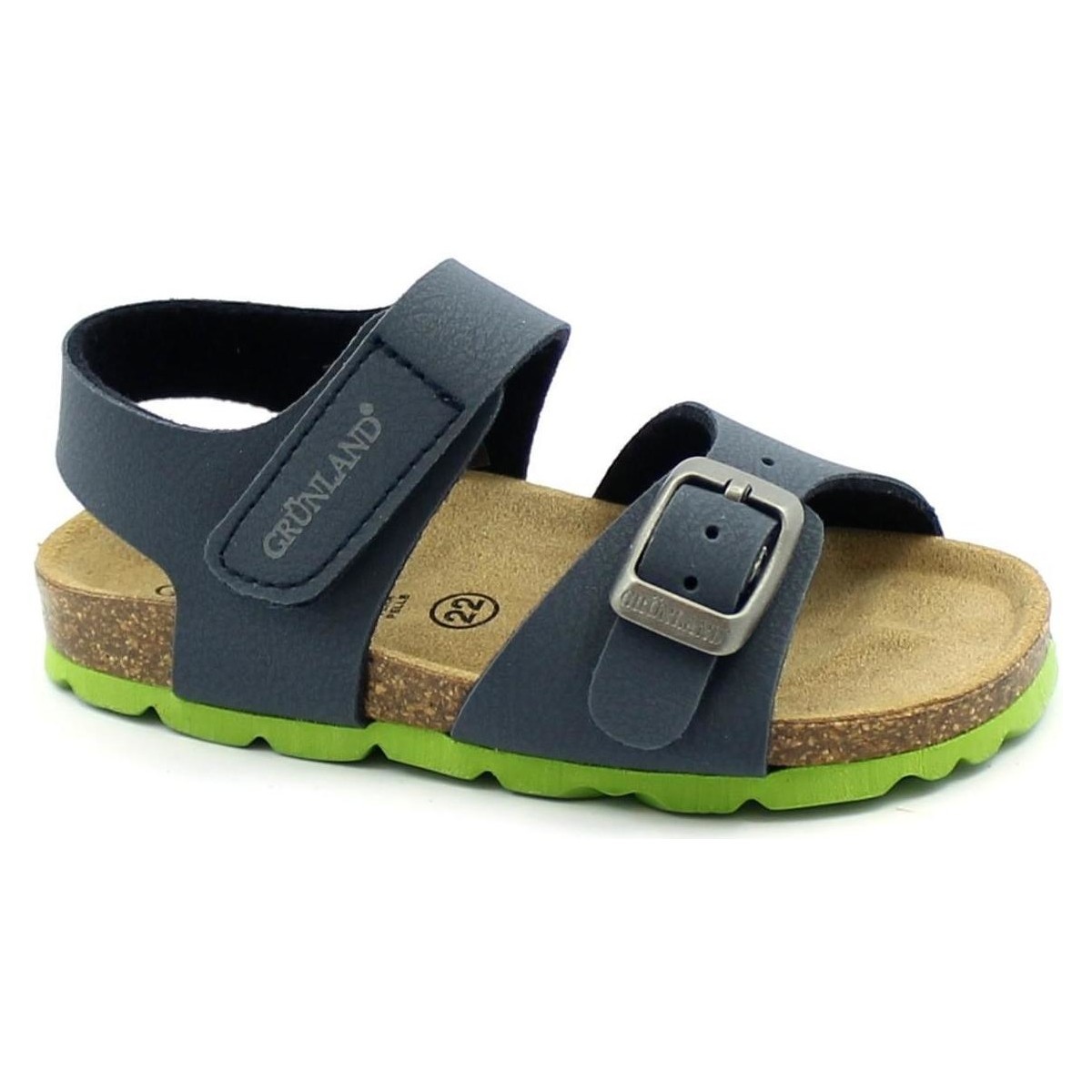 Chaussures Enfant Sandales et Nu-pieds Grunland GRU-E21-SB0231-BLI Bleu