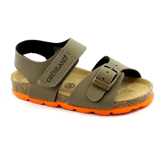 Chaussures Enfant Sandales et Nu-pieds Grunland GRU-E21-SB0231-TA Beige