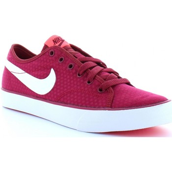 Chaussures Femme Baskets mode Nike 631635 PRIMO COURT CANVAS Rouge