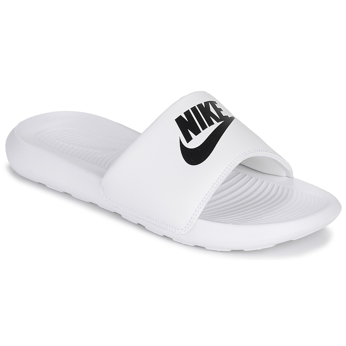 Chaussures Femme Claquettes Nike Slide VICTORI ONE Blanc