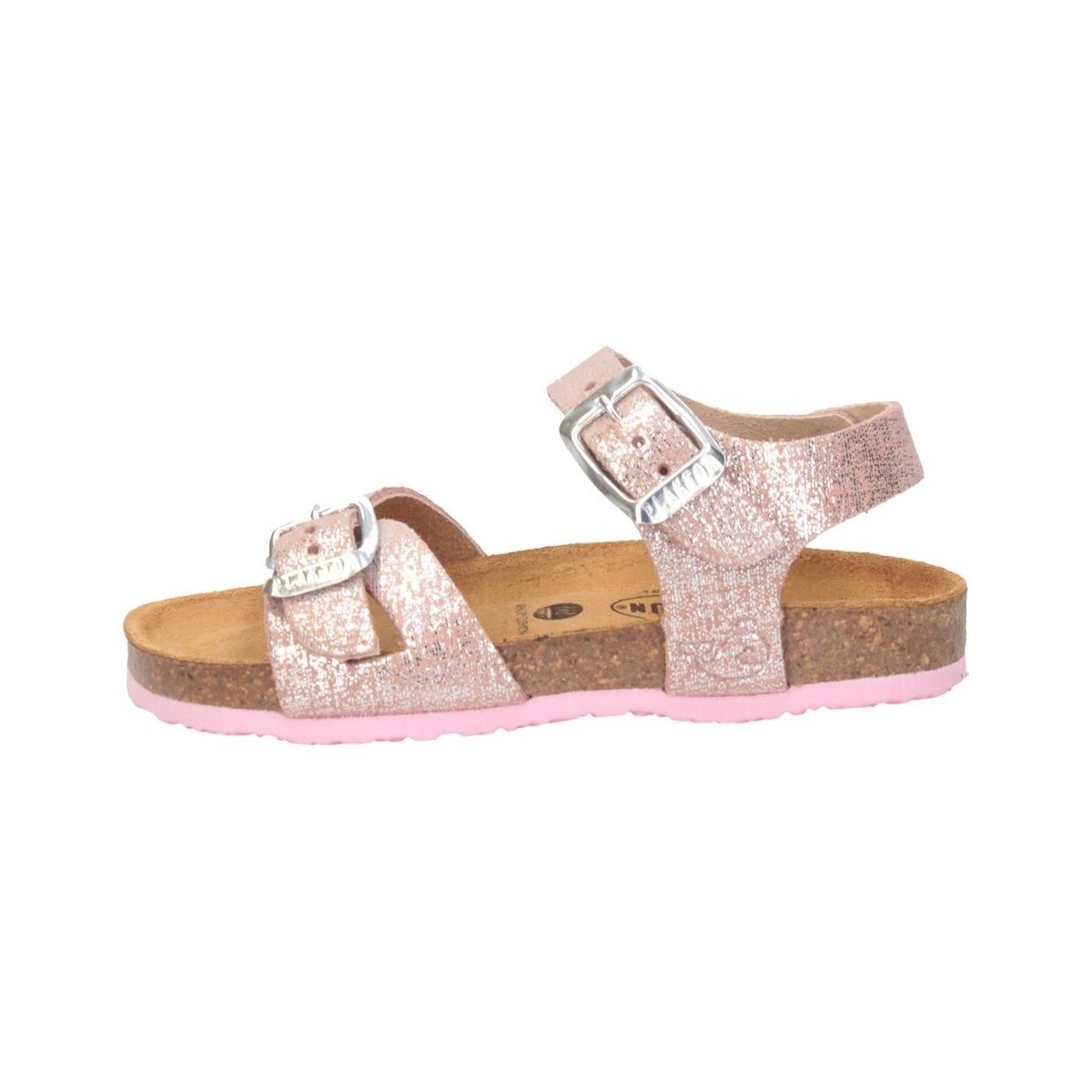 Chaussures Fille Sandales et Nu-pieds Plakton 131407 Sandales Enfant ROSE Rose