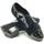 Chaussures Homme Sandales sport Vitiello Dance Shoes Standard Camoscio e Verniciato Noir