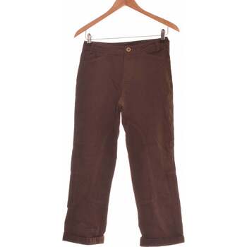 Vêtements Femme Pantalons 5 poches Miss Captain Pantalon Droit Femme  34 - T0 - Xs Marron