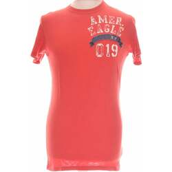 Vêtements Homme T-shirts manches courtes American Eagle Outfitters T-shirt Manches Courtes  36 - T1 - S Rouge