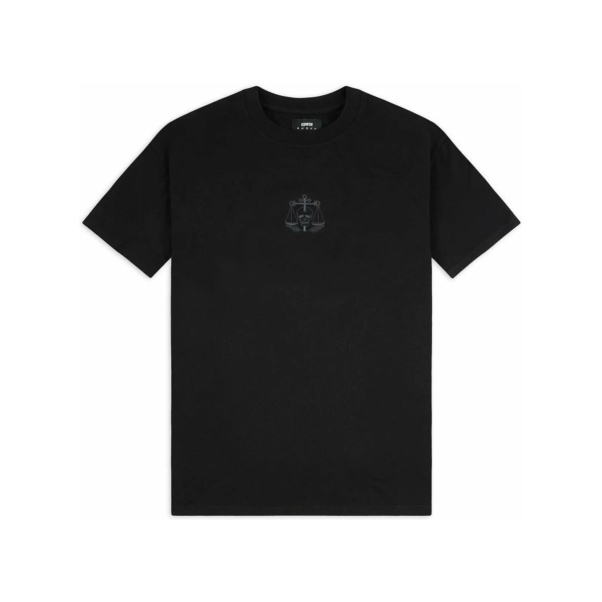 Vêtements Homme T-shirts manches courtes Edwin T-shirt  Tattoo Noir