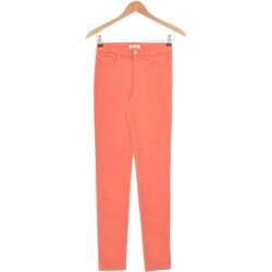 Vêtements Femme Chinos / Carrots Cache Cache Pantalon Droit Femme  34 - T0 - Xs Orange