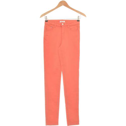 Vêtements Femme Pantalons Cache Cache 34 - T0 - XS Orange