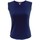 Vêtements Femme Paniers / boites et corbeilles Top Victoria Sans Manche en Jersey Marine Bleu