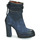Chaussures Femme Bottines Nouveautés de cette semaine BLOC ZIP Bleu