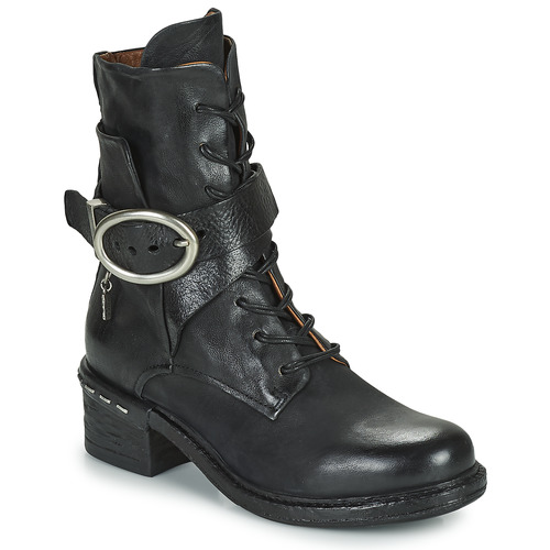 Chaussures Femme Bottines Airstep / A.S.98 NOVASUPER LACE Noir