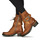 Chaussures Femme Bottines Chaussures homme à moins de 70 NOVASUPER LACE Camel