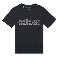 Vêtements Garçon T-shirts manches courtes Adidas Sportswear SAMINA Noir