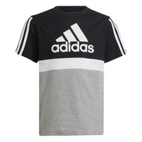 Vêtements Garçon T-shirts manches courtes adidas Performance MOULITA Gris / Noir