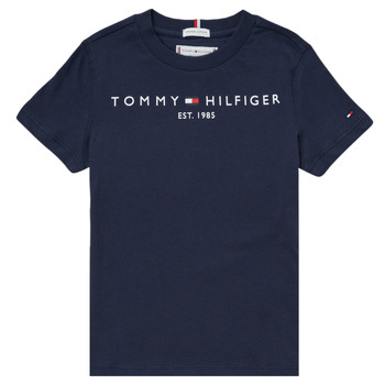 Vêtements Garçon T-shirts manches courtes Tommy Hilfiger SELINERA Marine