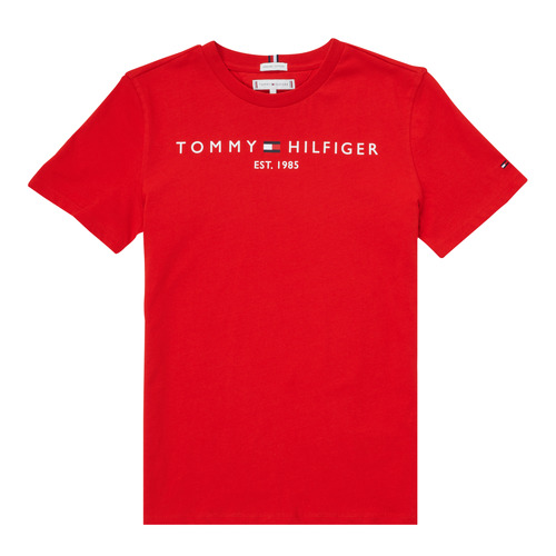 Vêtements Garçon T-shirts manches courtes Tommy Hilfiger SELINERA Rouge