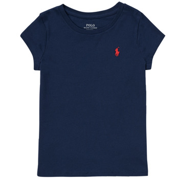 Vêtements Fille T-shirts manches courtes Polo Ralph Lauren NOIVEL Marine
