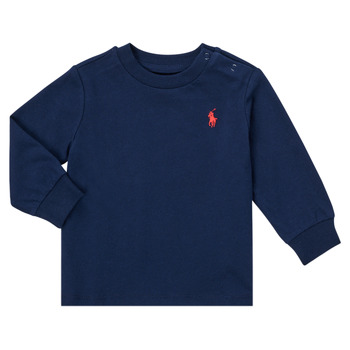 Vêtements Garçon T-shirts manches longues Polo Ralph Lauren FADILA Marine