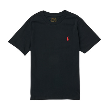 Vêtements Enfant T-shirts manches courtes Polo Ralph Lauren FANNY Noir