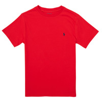 Vêtements Garçon T-shirts manches courtes Polo Ralph Lauren NOUVILE Rouge
