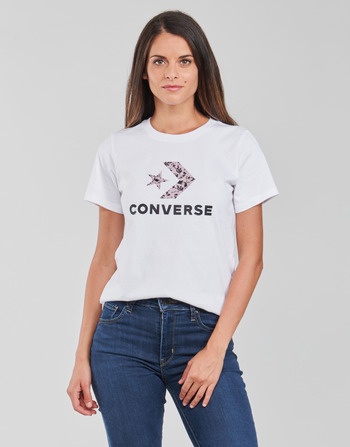 Converse STAR CHEVRON HYBRID FLOWER INFILL CLASSIC TEE