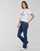 Vêtements Femme T-shirts manches courtes Converse STAR CHEVRON HYBRID FLOWER INFILL CLASSIC TEE Blanc