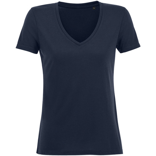 Vêtements Femme Chase embroidered logo rib-trimmed sweatshirt Sols 03098 Bleu